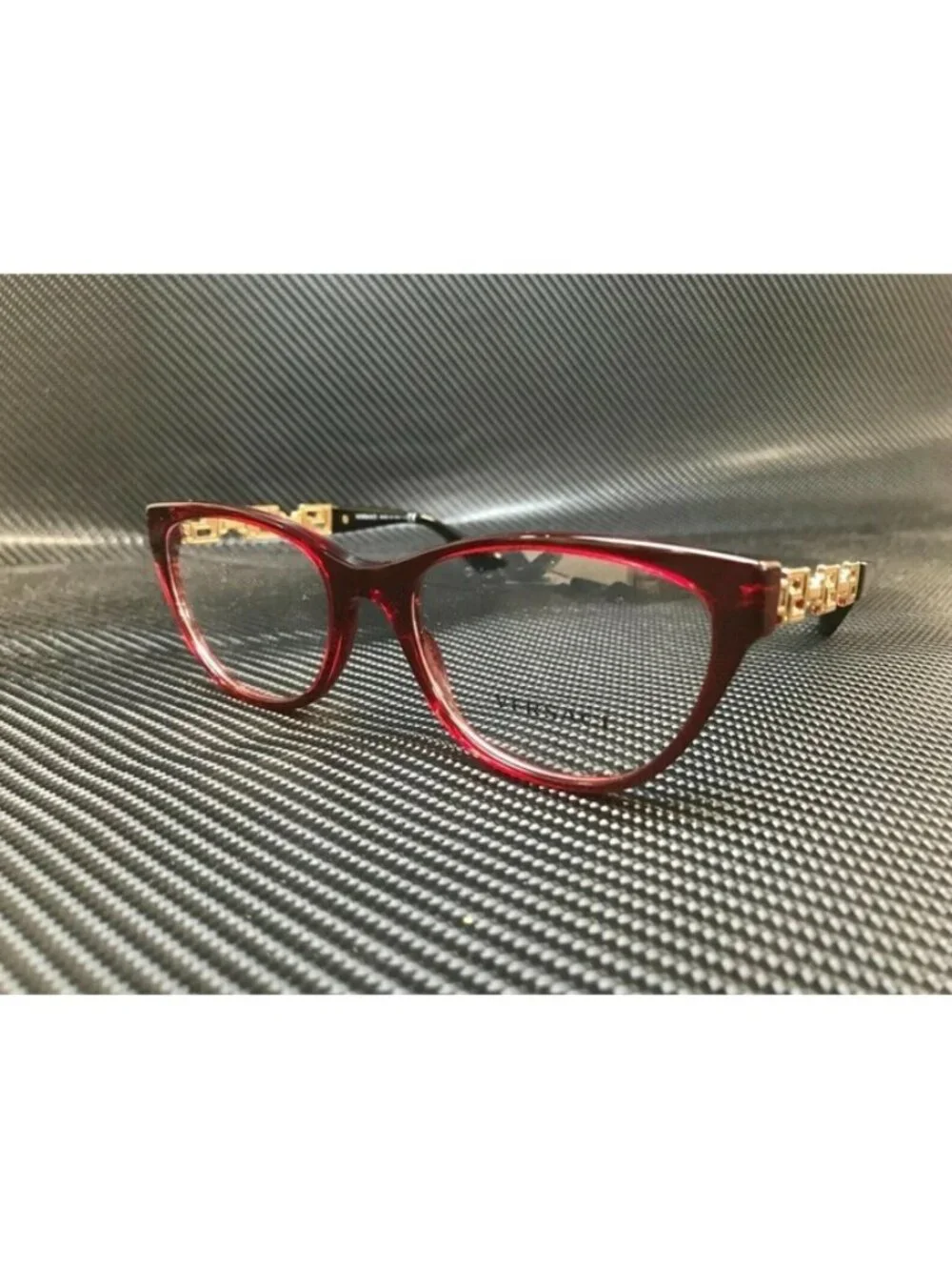 New Versace Women  Bordeaux Eyeglasses  54- 18- 140